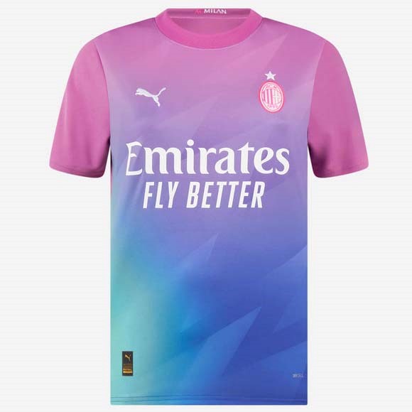 Camiseta AC Milan Tercera Equipación Mujer 2023/2024